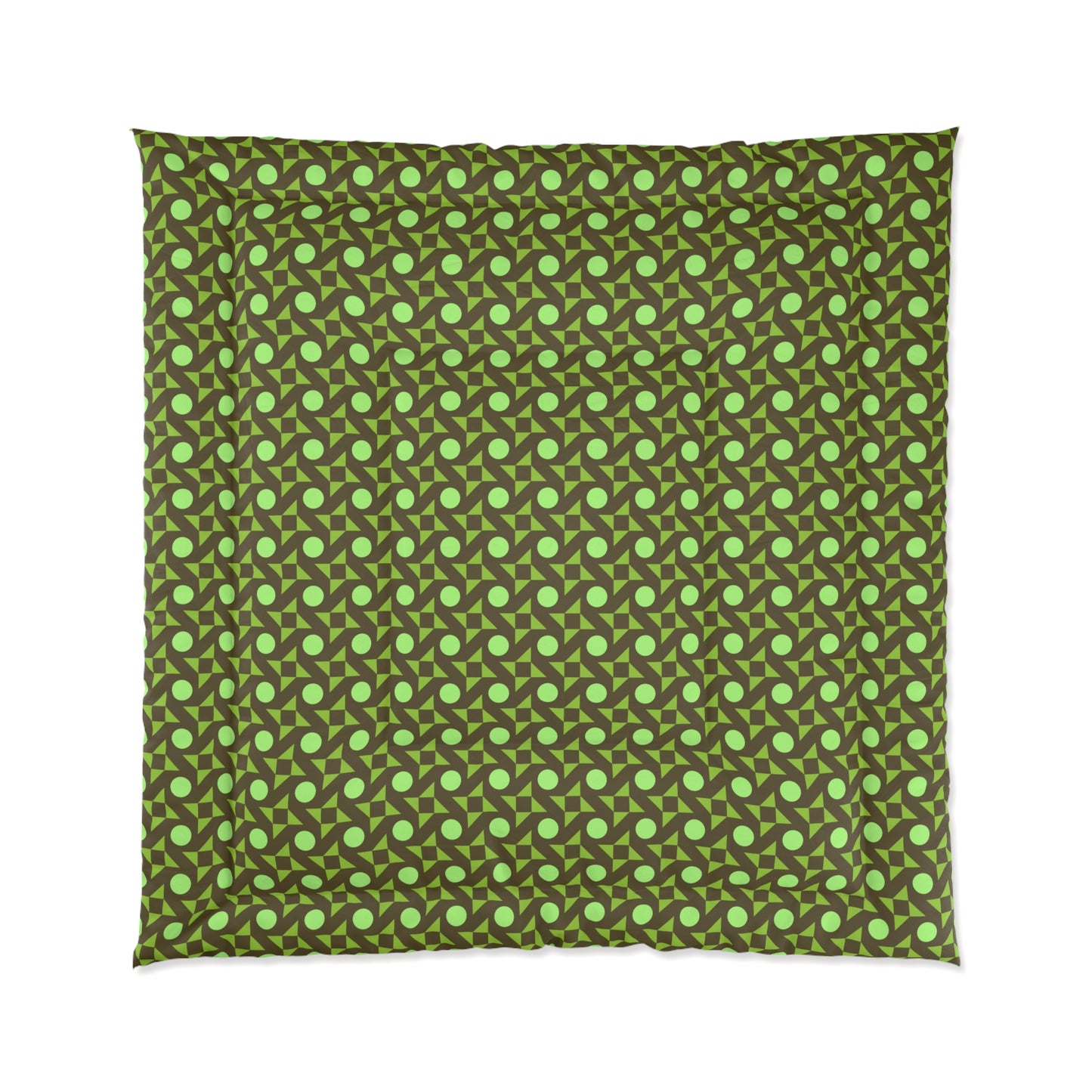 Pistachio Pinwheels Basic Bedding Set
