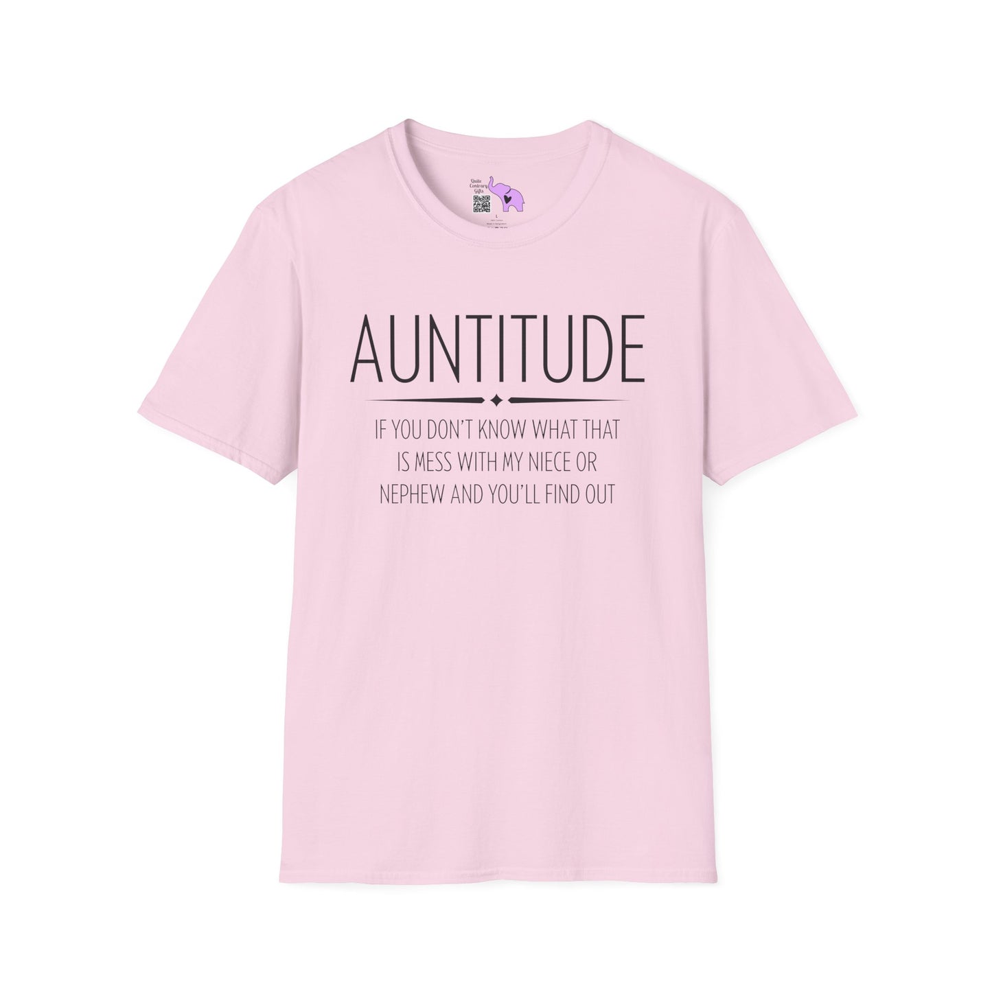 Auntitude Adult T-shirt