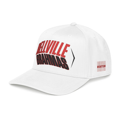Bellville Brahmas (Angled) Mid Profile Baseball Cap