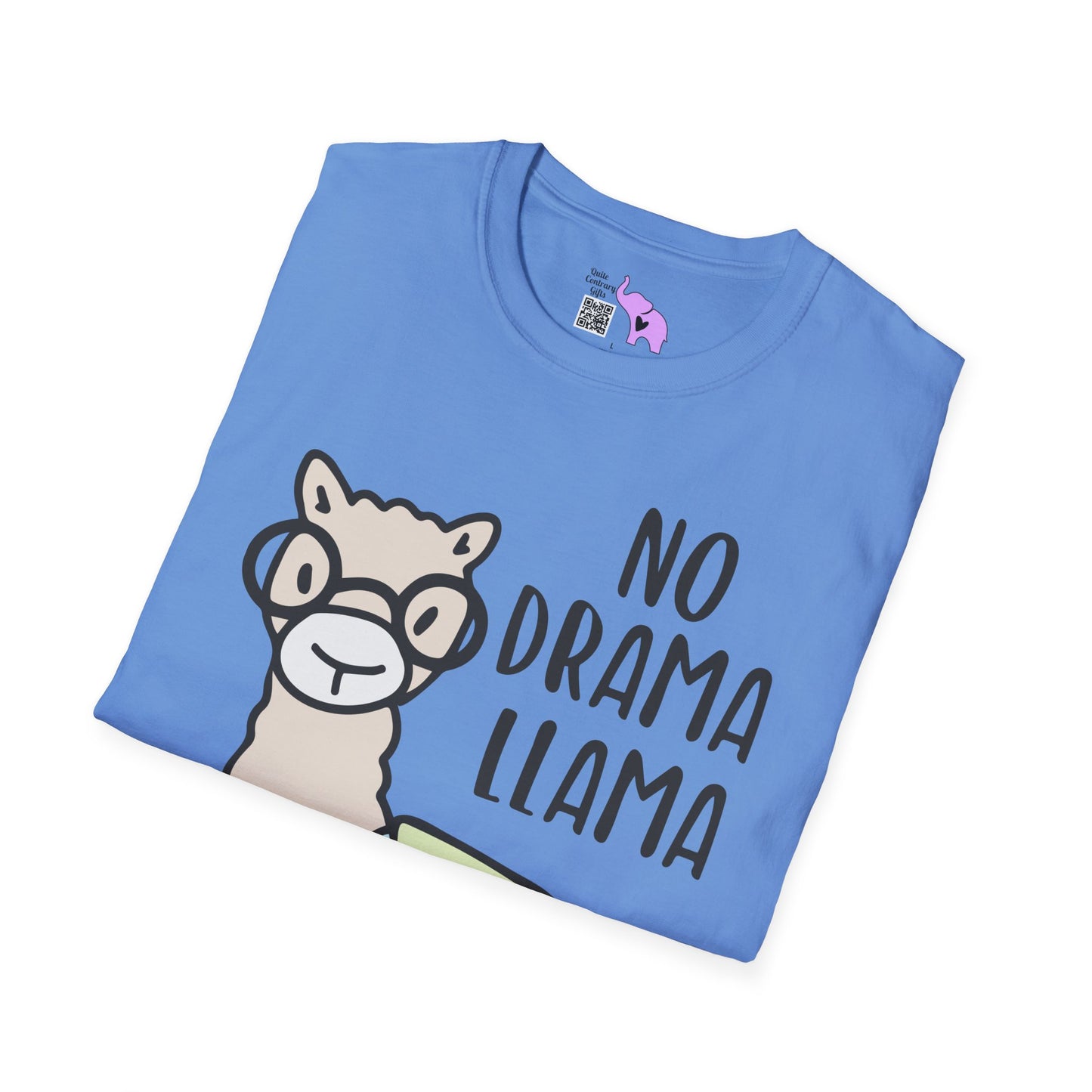 No Drama Llama Adult T-shirt