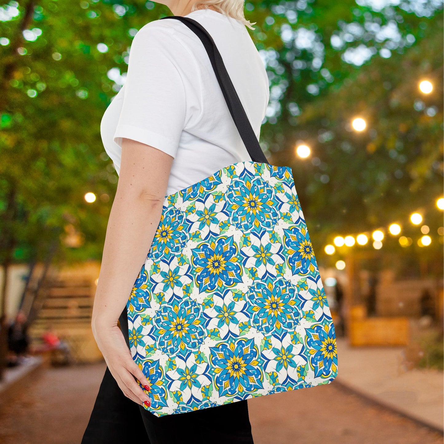 Porto Breeze Canvas Tote Bag