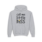 Call Me Little Boss Youth Heavy Blend Hoodie