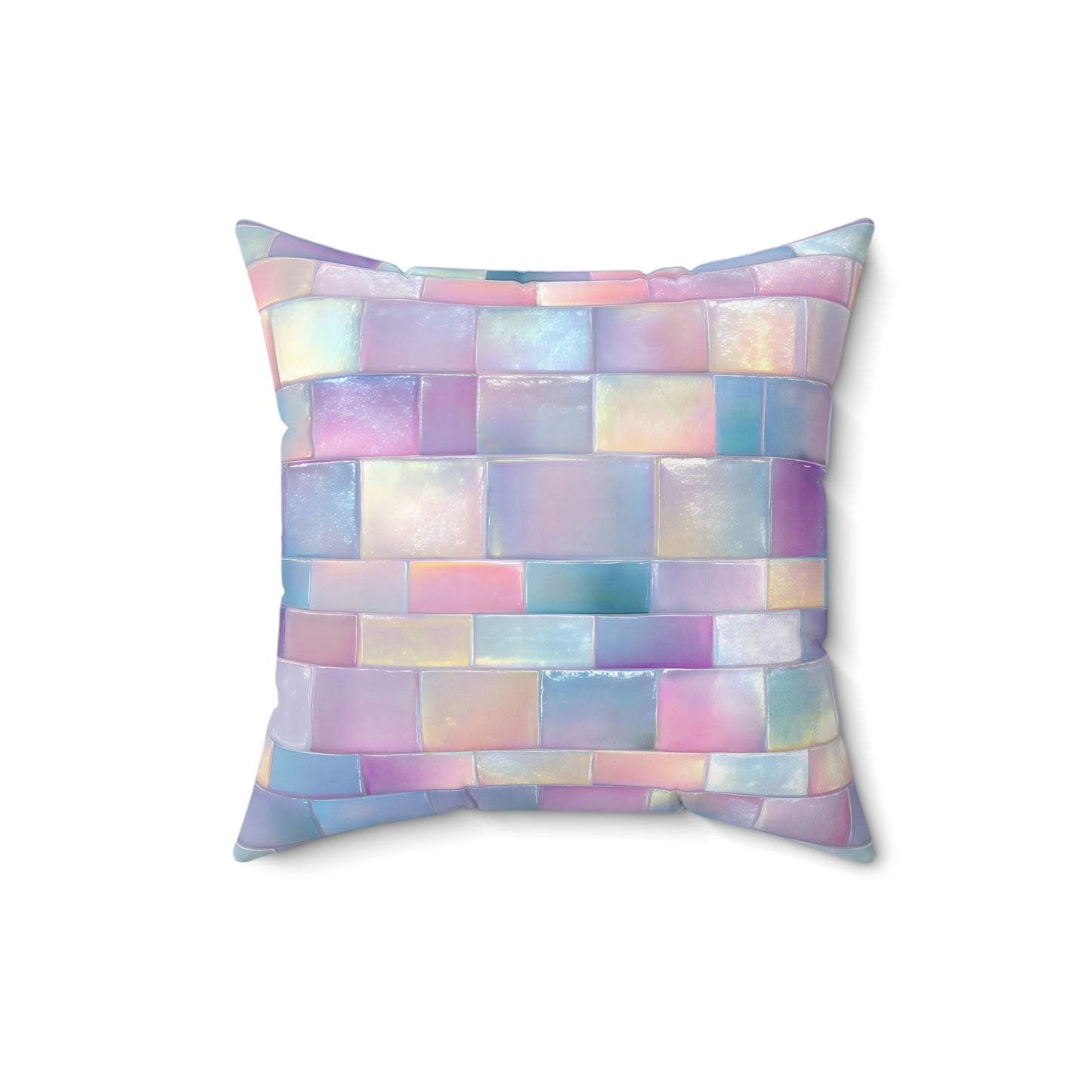 Cloudbound Panels Throw Pillow