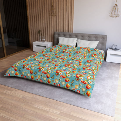 Butterfly Bloom Duvet Bedding Set