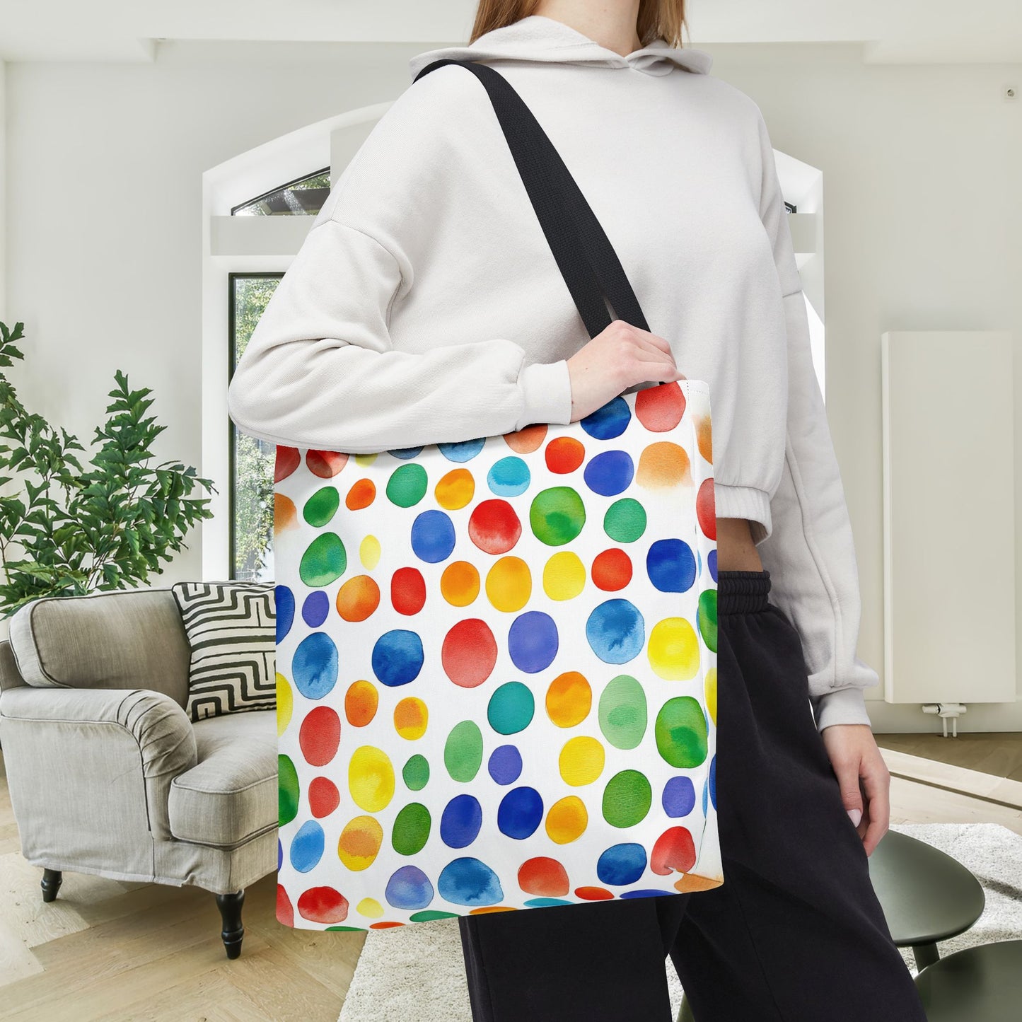 Dottie Jubilee Canvas Tote Bag