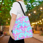 Cotton Candy Camo Canvas Tote Bag