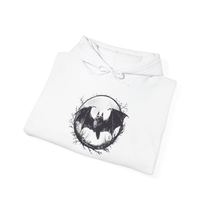 Creepy Bat Heavy Blend™ Hooded Sweatshirt
