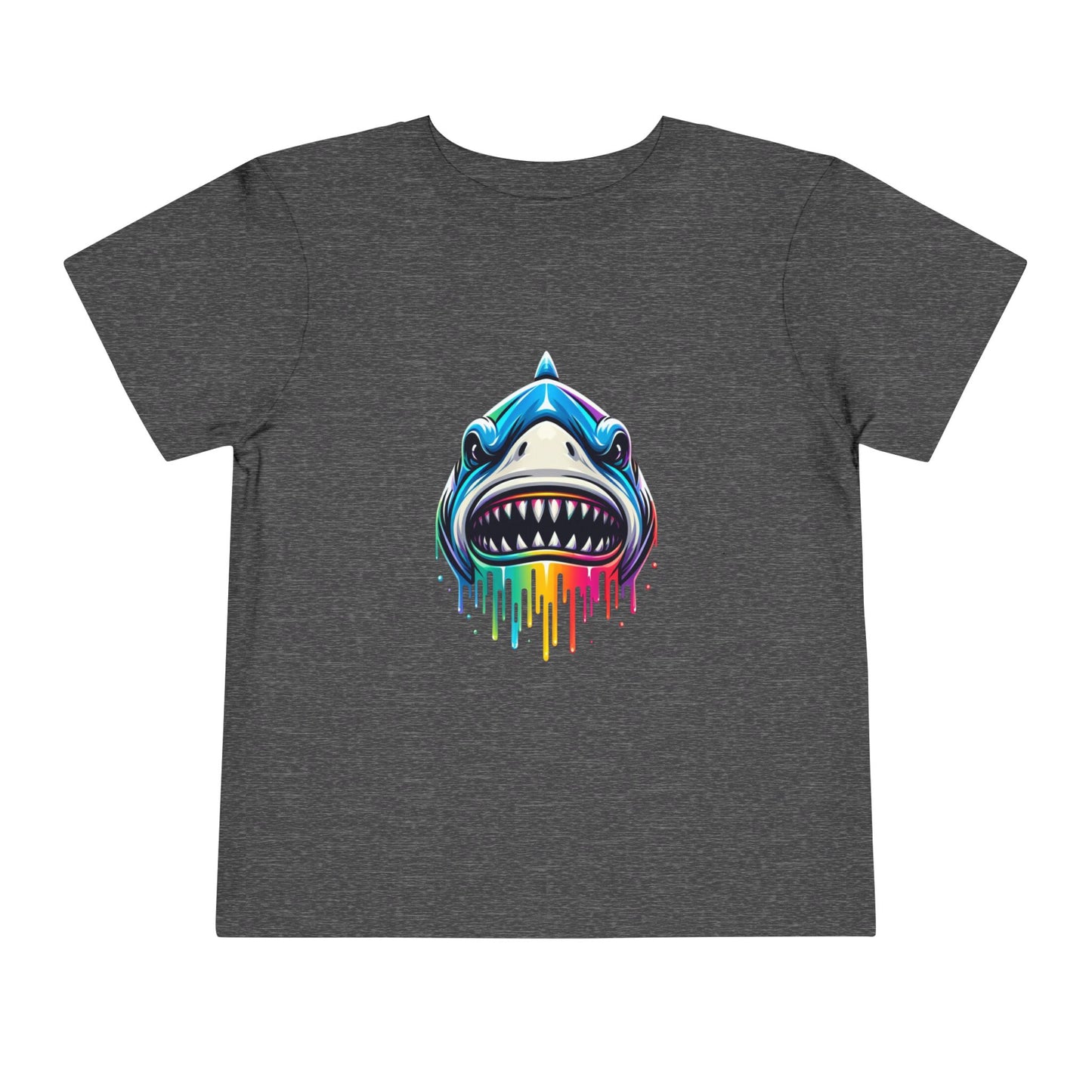 Colorful Shark Toddler Tee