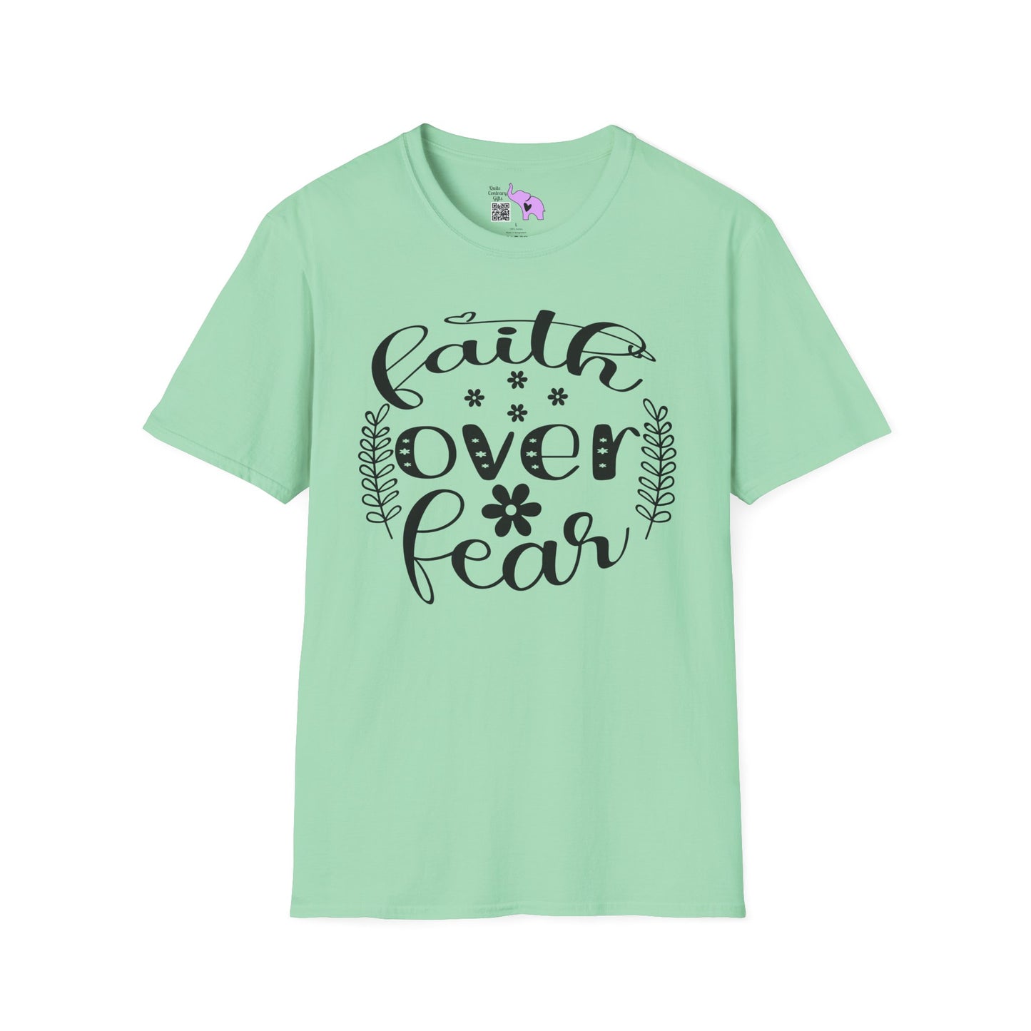 Faith Over Fear Adult T-shirt