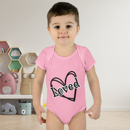 Loved Infant Baby Rib Bodysuit