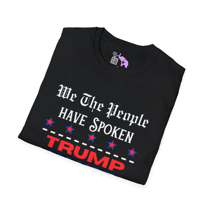 We The People Have Spoken Trump/Vance 2025-2029 Adult T-shirt