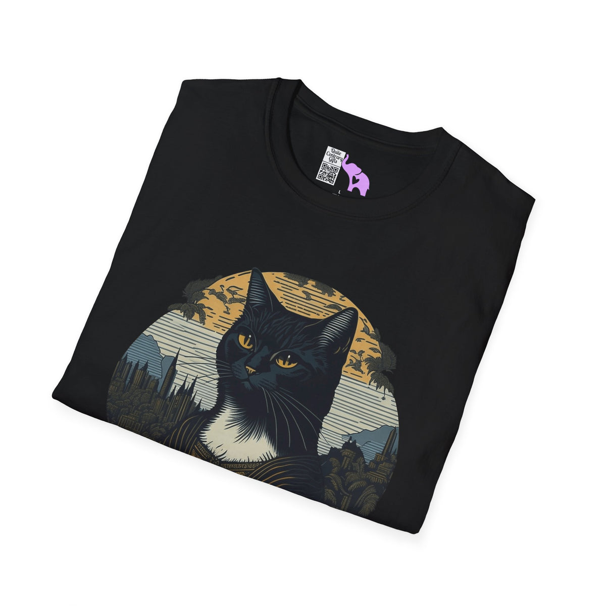 Meow Lisa Adult T-shirt