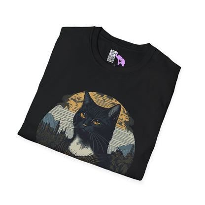 Meow Lisa Adult T-shirt