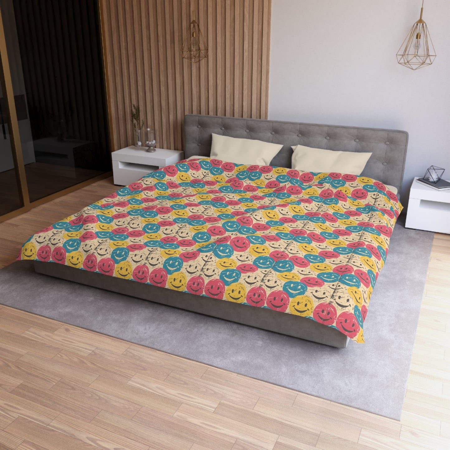 Color Me Happy Microfiber Duvet Cover