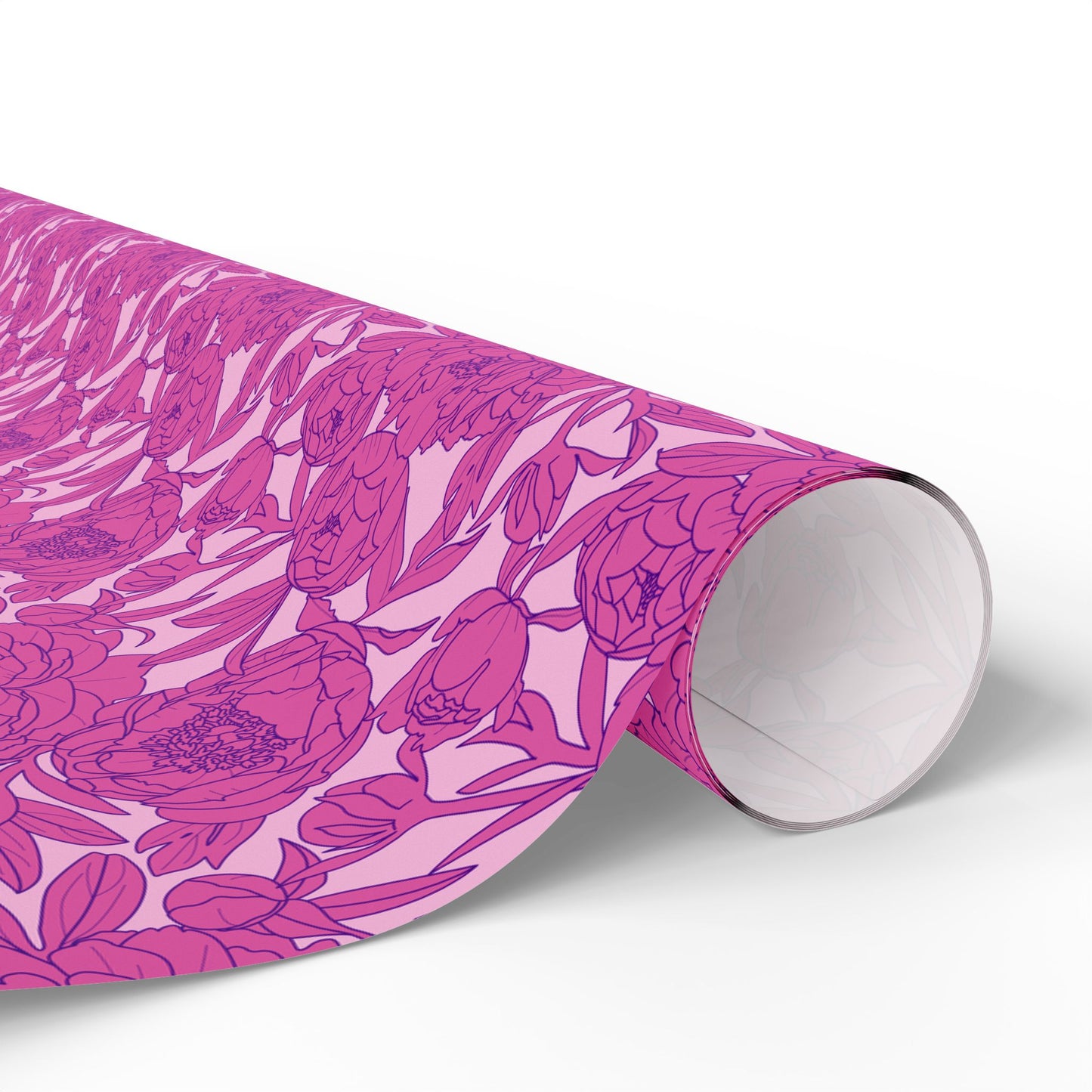 Blush Peony Garden Wrapping Paper