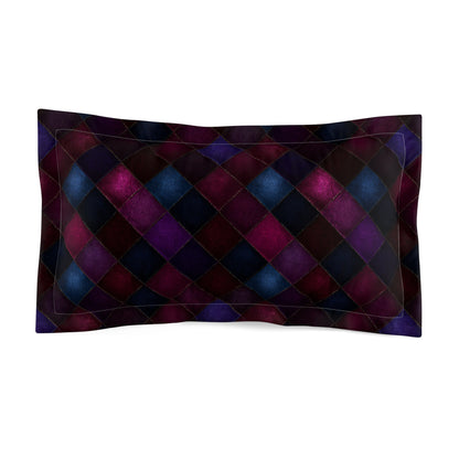 Velvet Patchwork Print Basic Bedding Set