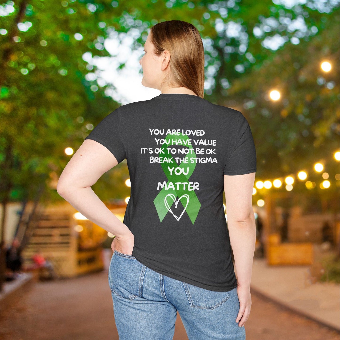 You Matter Mental Health Awareness Adult T-shirt