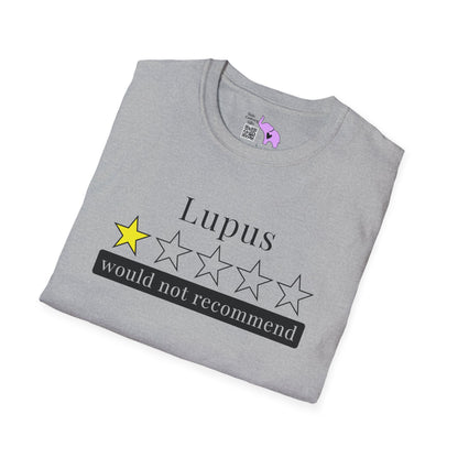 Lupus 1 Star Would Not Recommend Adult T-shirt