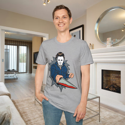 Michael Myers Knife (2) Adult T-shirt