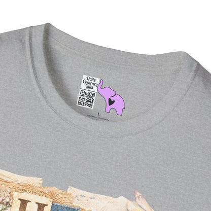 He Is Risen (Lace Collage) Adult T-shirt