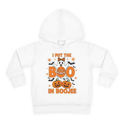 I Put the Boo in Boojee Toddler Hoodie