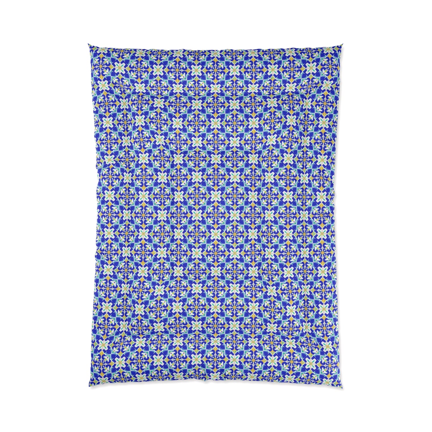 Blue Horizon Mosaic Comforter