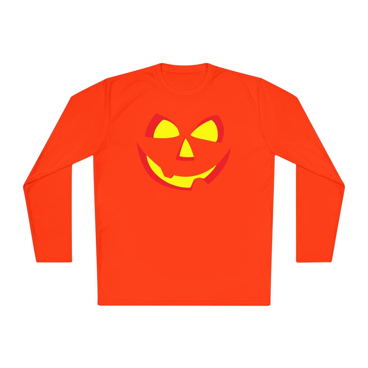 Pumpkin Smile Adult Long Sleeve Tee