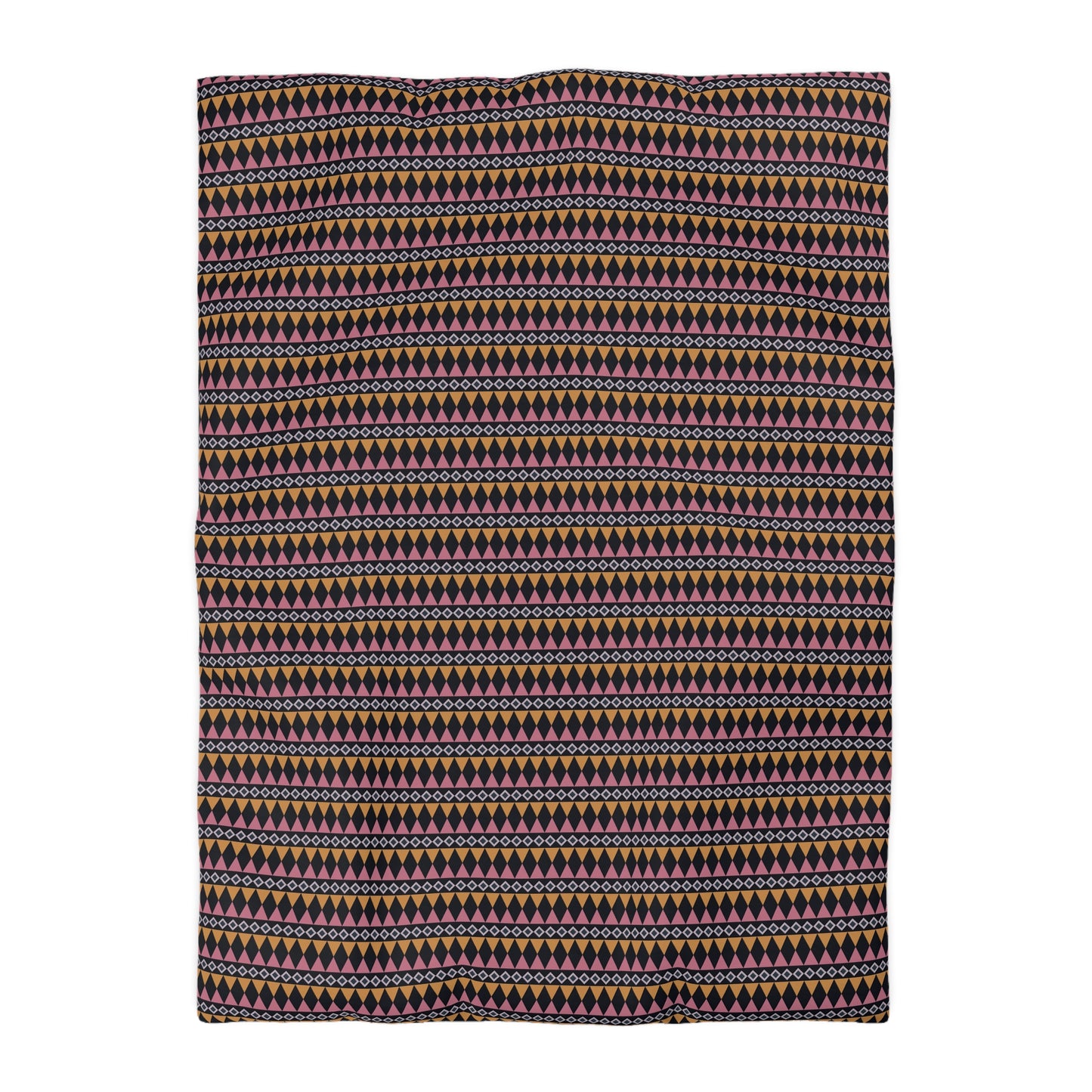 Midnight Clay Cairn Stripes Duvet Bedding Set