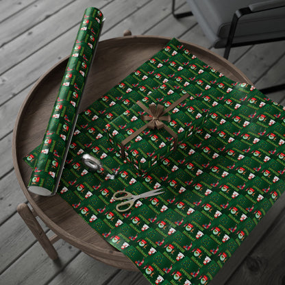 Elf on the Shelf Custom Wrapping Paper (Michael)