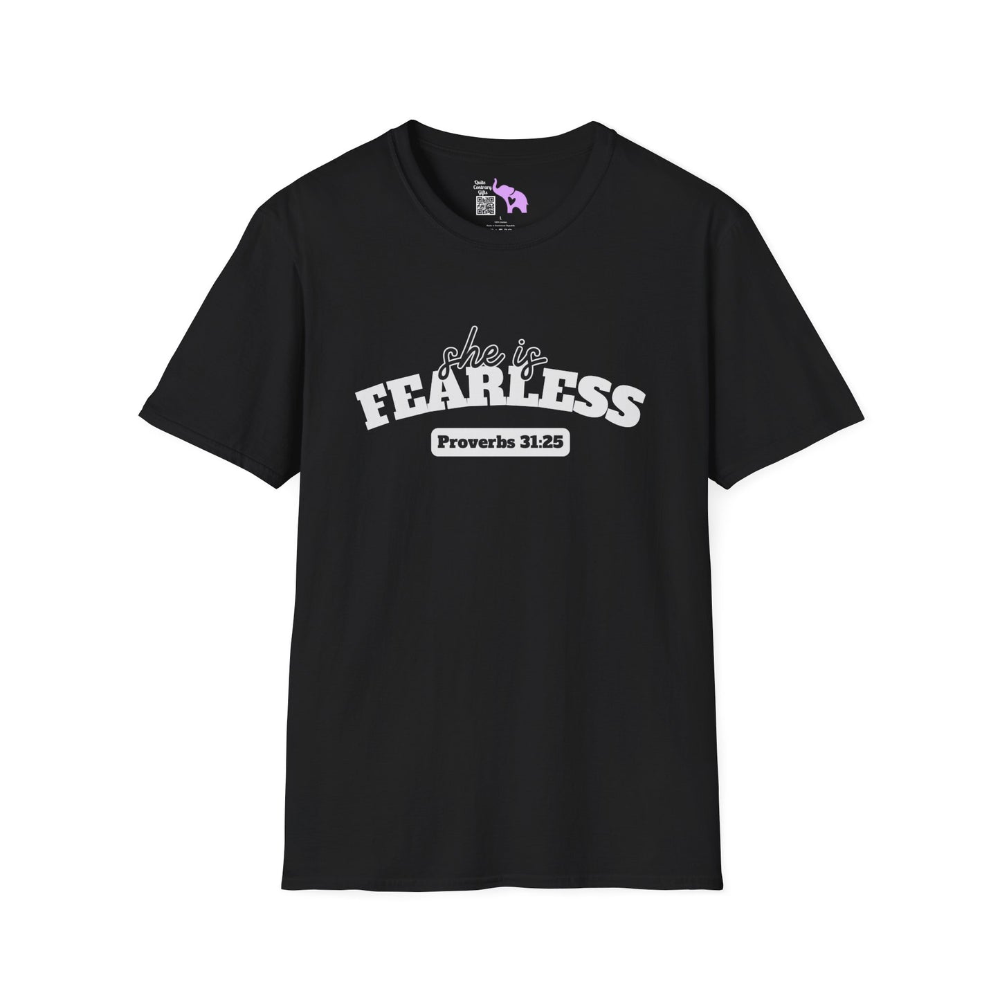 She Is Fearless Proverbs T-shirt