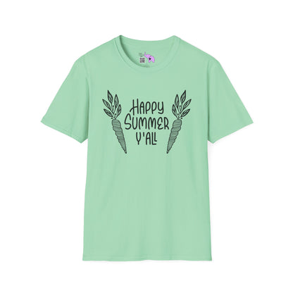 Happy Summer Y'all Adult T-shirt