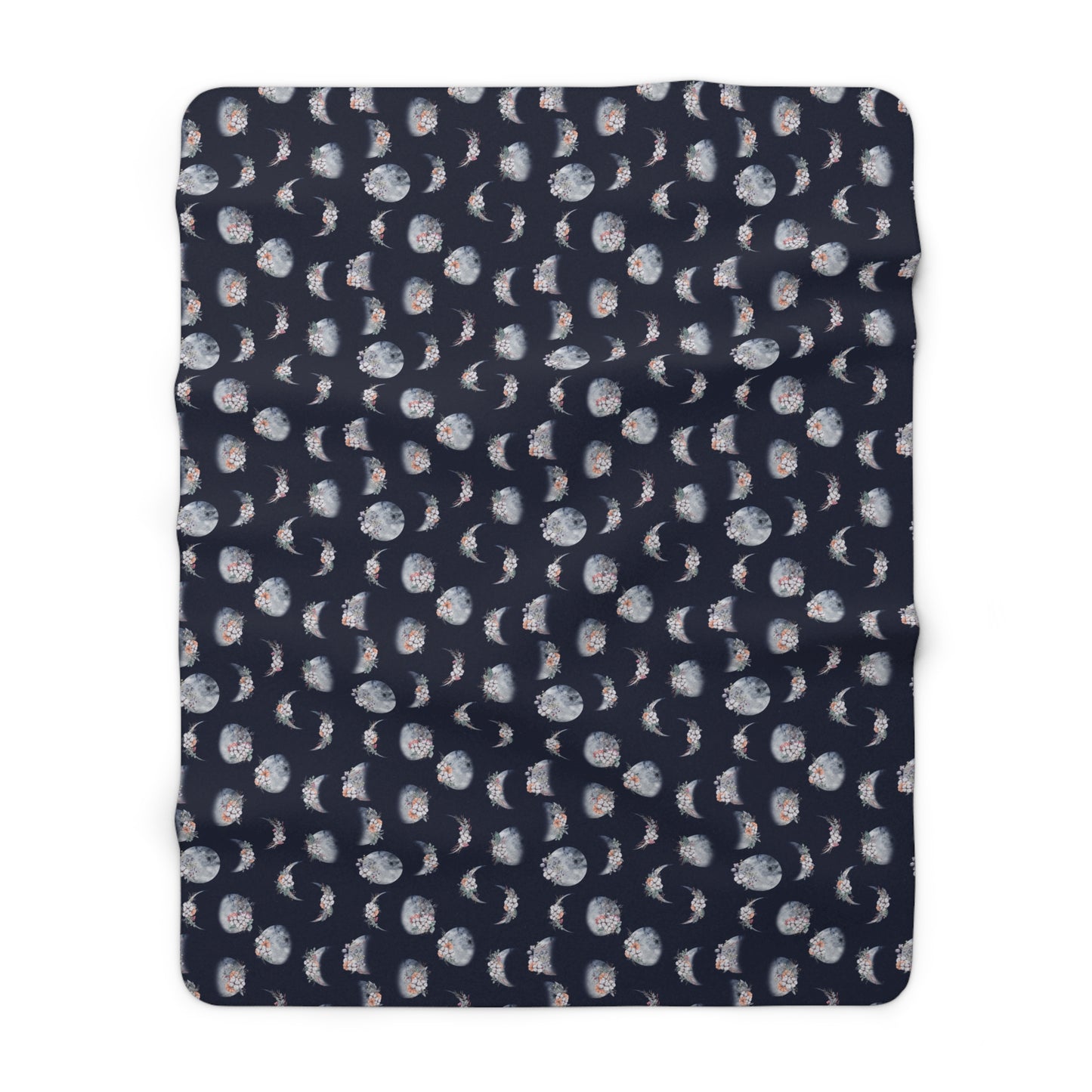 Lunar Garden Fleece Blanket