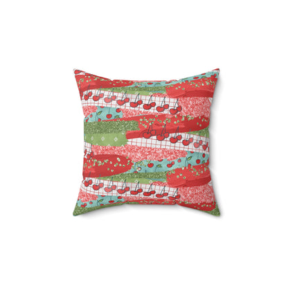 Cherry Lane Throw Pillow