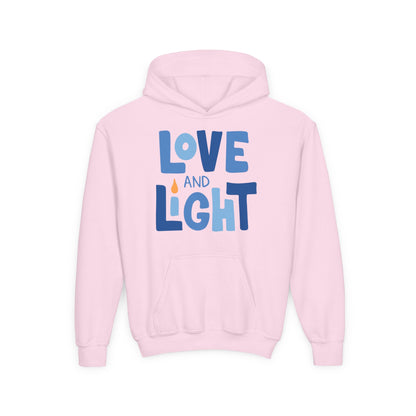 Hanukkah Love & Light 2 Youth Hoodie