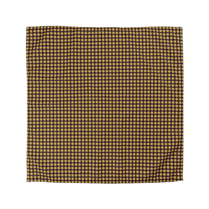 Golden Radiance Microfiber Duvet Cover