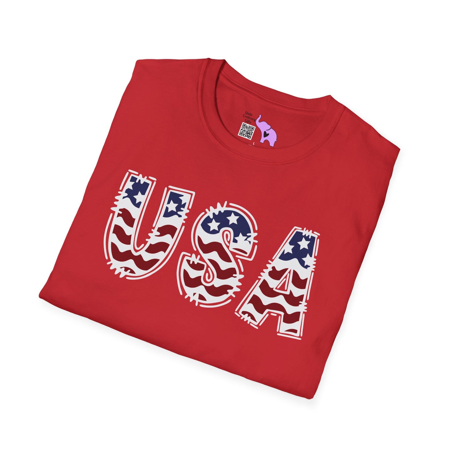 USA in Style Adult T-shirt