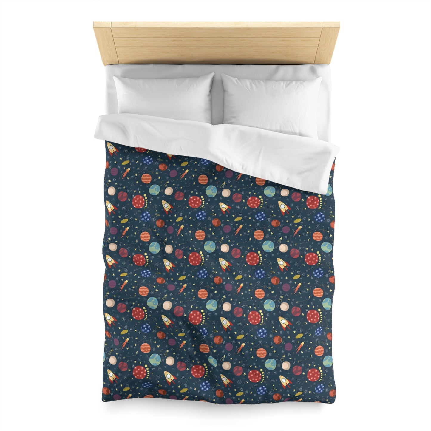Space Buddies Microfiber Duvet Cover