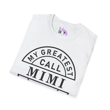 My Greatest Blessings Call Me Mimi Adult T-shirt