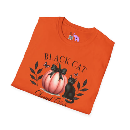 Black Cat Social Club Adult T-shirt