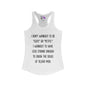 I Don't Workout To... Women's Ideal Racerback Tank