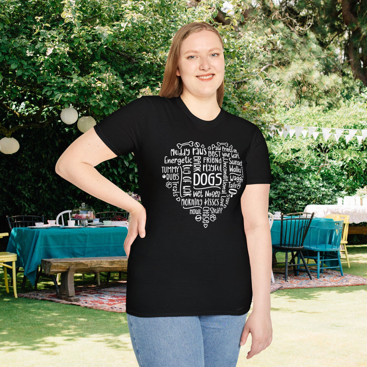 A Dog's Heart Adult T-shirt