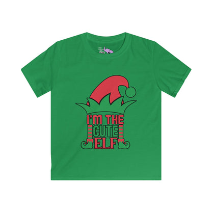 I'm The Cute Elf Youth Softstyle Tee