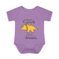 Always Be Yourself Unless You Can Be A Dinosaur Baby Rib Bodysuit