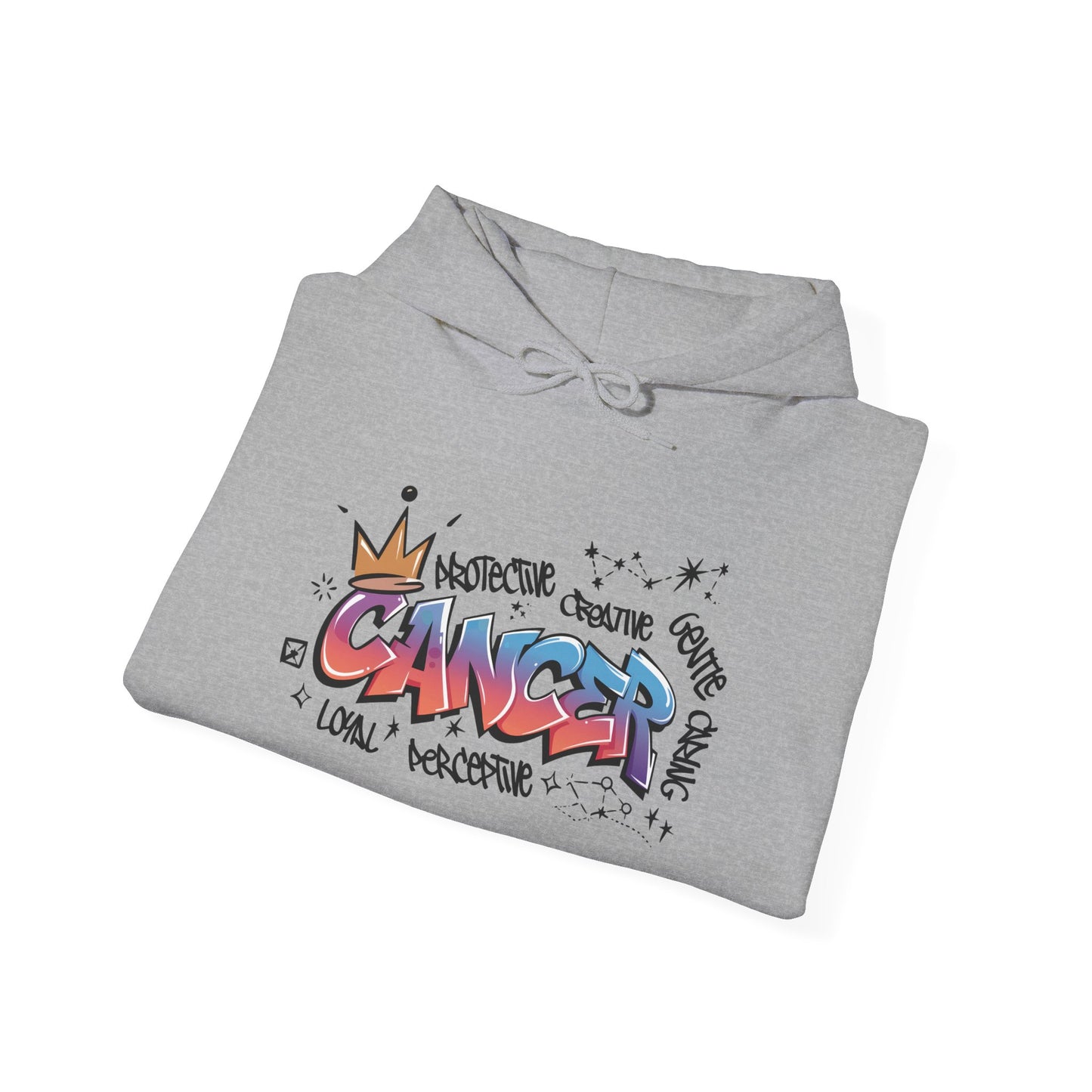 Cancer Street Art Heavy Blend™ Hooded Sweatshirt