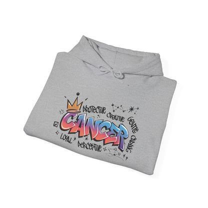 Cancer Street Art Heavy Blend™ Hooded Sweatshirt