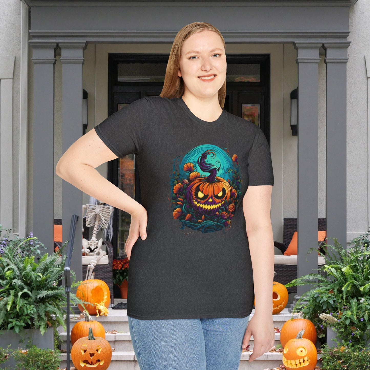 Pumpkin Possession Adult T-shirt