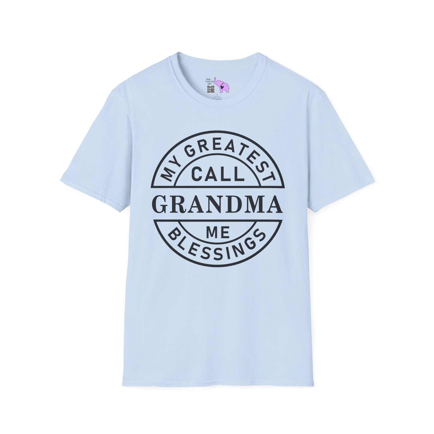 My Greatest Blessings Call Me Grandma Adult T-shirt