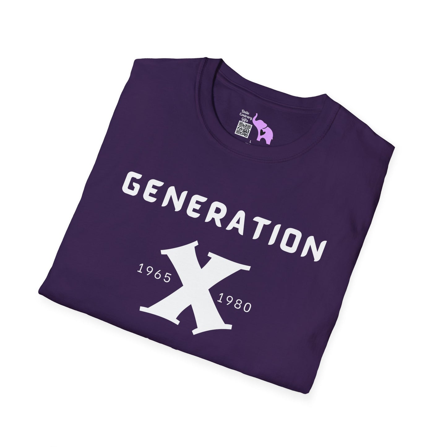 GenX w/years All Attitude No Cares T-shirt