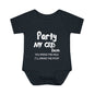 Party My Crib 2AM Infant Baby Rib Bodysuit