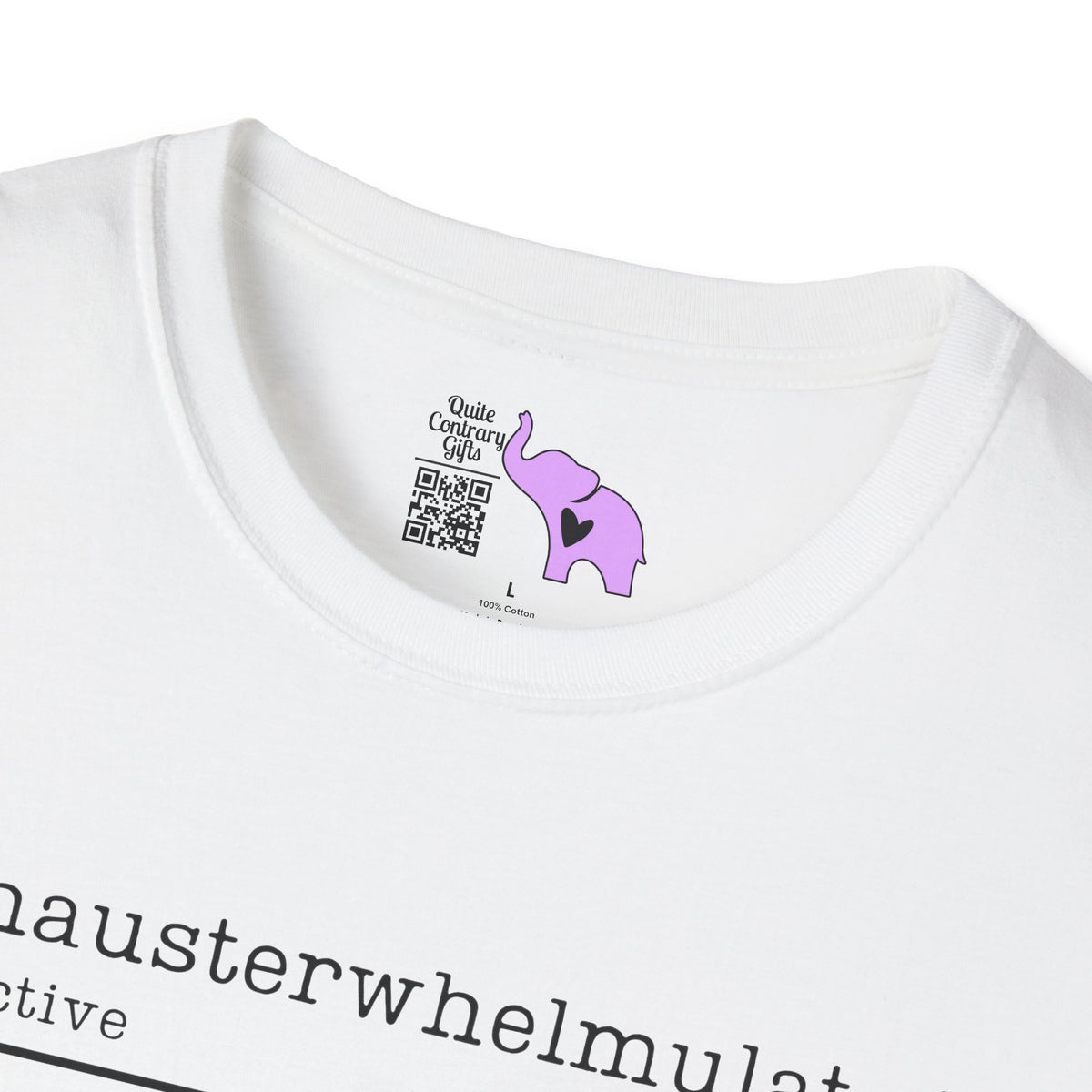 Exhausterwhelmulated Definition Adult T-shirt